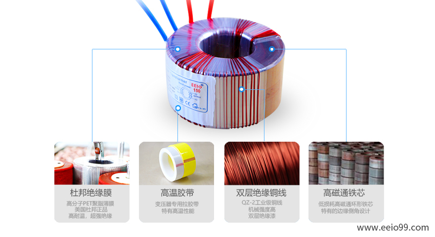 環(huán)形變壓器內部結構圖-圣元電器
